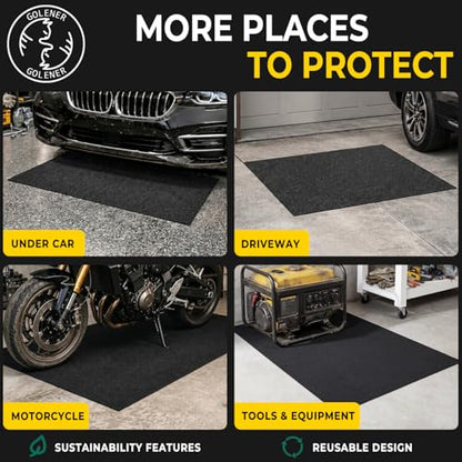 Oil Spill Mat (3' x 5' (Rectangular) / Black)