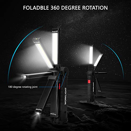 Gifts for Men 4Pack LED Flashlight (Black / 4 Pack)