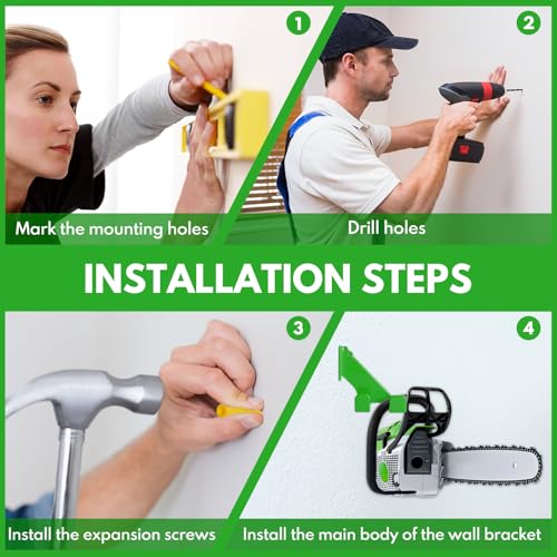 Chainsaw Hanger (green)