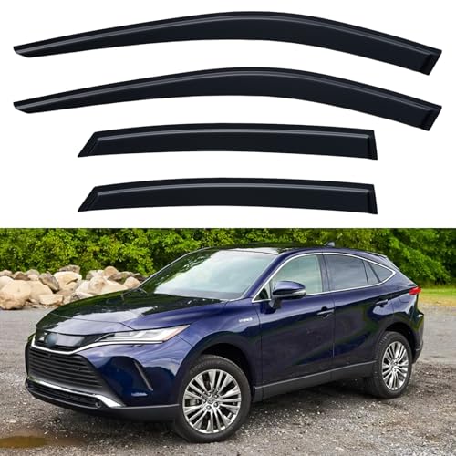 Window Visors Rain Guards for 2021 2022 2023 2024 Toyota Venza (2021-2024 Toyota Venza)