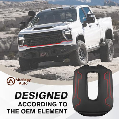 Armrest Cover for Silverado & Sierra 2019 (1) 19-26 |Silverado & Sierra| Jump Seat, +Thick)