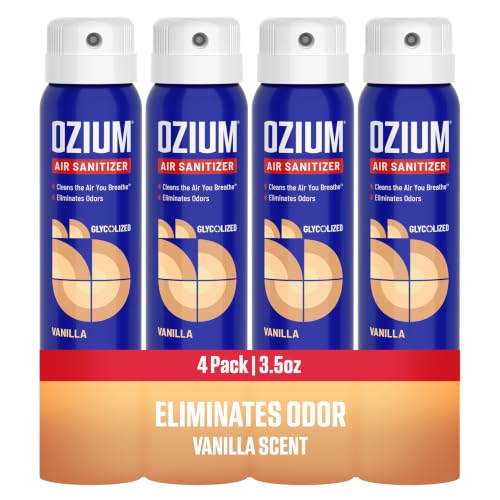 3.5 Oz. Air Sanitizer and Odor Eliminator Spray (3.5 Ounce (Pack of 4))