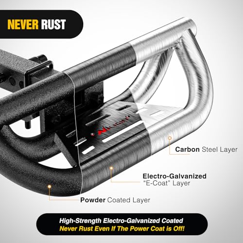 Drop Hitch Step 2" Receiver Universal for Pickups Trucks SUVs ATVs (Hitch Step Drop)