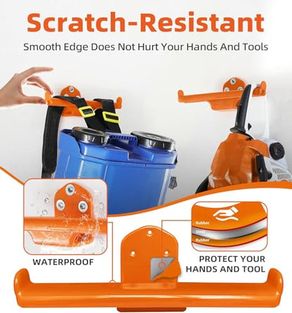 Backpack Blower Rack with Tube Hook (3 Pack)
