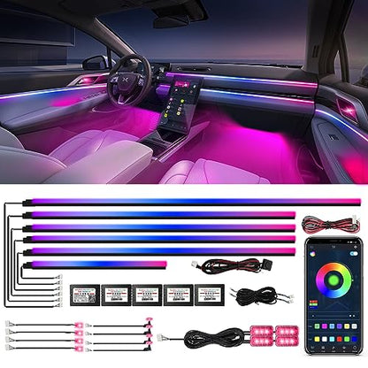 Dreamcolor Acrylic Interior Car Lights (dreamcolor 18 lights)
