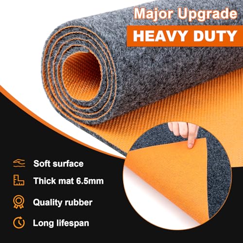 64×32In Heavy Duty Oil Spill Mat (2'8" x 5'4" (Square))