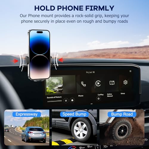 Car Phone Holder Fit for Kia Carnival 2025 (For Kia Carnival 2025-2026 12.3inch)