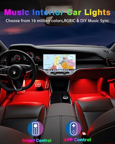 Car Led Strip Lights (18SMD 2IN2 / 3D Curved PVC)
