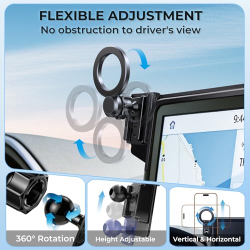 Car Phone Holder for Ford Bronco Sport 2024 2023 2022 2021 8 (Fit for 2021-2024 Bronco Sport, 8-Inch)