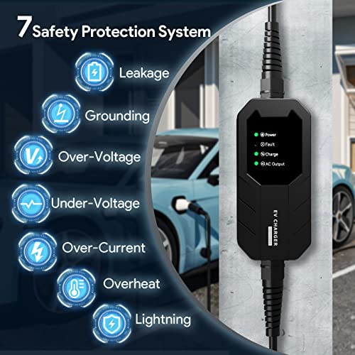 Skysword Ⅱ Level 1 EV Charger (J1772 / NEMA 5-15P)