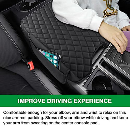 Custom Fit for Center Console Cover 2015 (Size for Ford F-150 2015-2020)