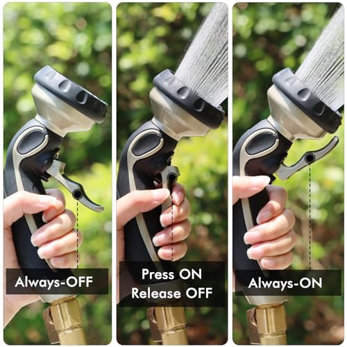 Hose Nozzle with Easy Self (Bronze)