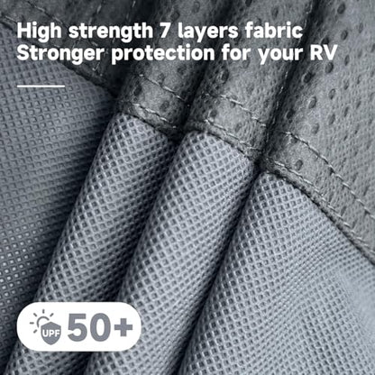 Class A RV Cover Fits 31' (Class A RV Cover(Grey) / Fits 31-34FT)