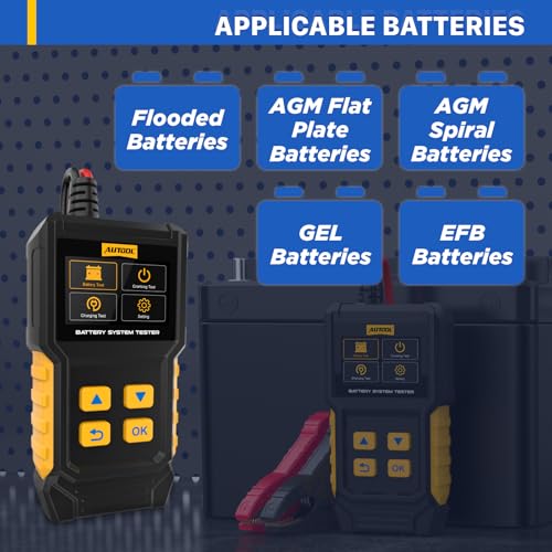Car Battery Tester 12V 24V Cranking Charging Load 30 (BT 360)