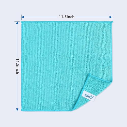 12PK Microfiber Cleaning Cloth (Multicolor)