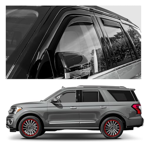 Window Deflectors Smoke Tinted in (For Expedition 18-24)