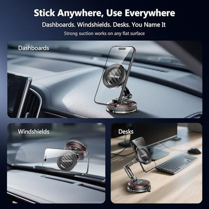 for MagSafe Car Mount [3 (Carbon Fiber)