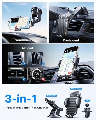 Car Phone Holder (Black)