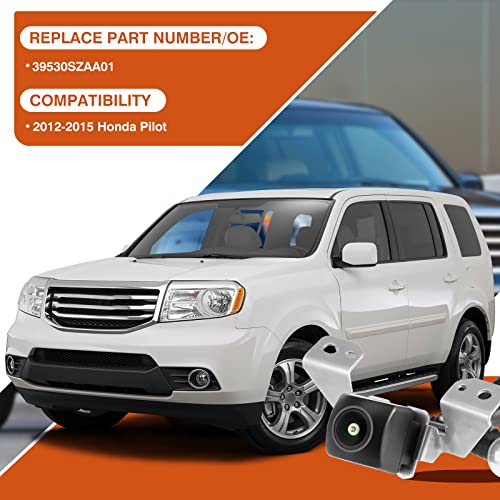 Rear View Backup Camera Fit for Honda Pilot 2012 (Fit for Honda Pilot 2012 2013 2014 2015)