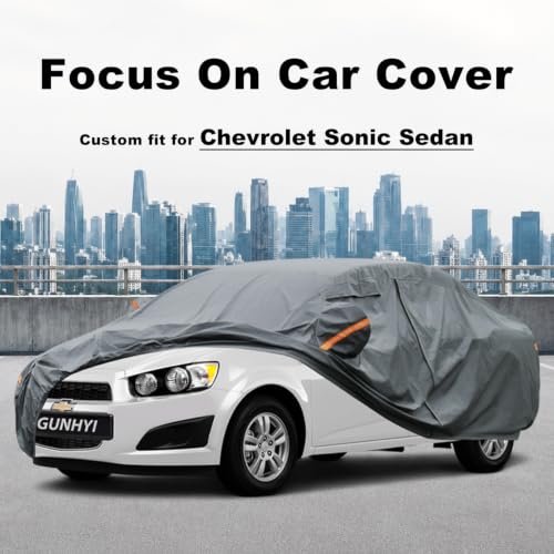 Premium Car Cover Custom Fit Chevrolet Sonic Sedan (06 Chevrolet / 6.11 Chevrolet Sonic Sedan)