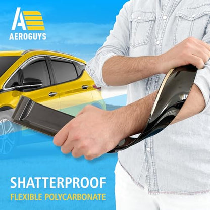 Extra Durable Window Deflectors in (For Chevy Bolt EV 17-23)