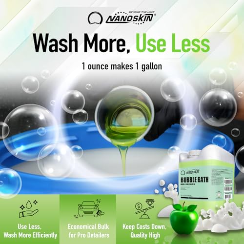 BUBBLE BATH Foaming Car Wash Shampoo (3840 Fl Oz (Pack of 1))
