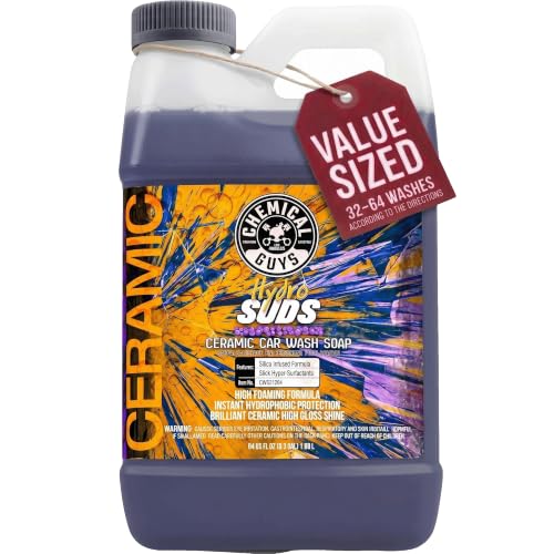 HydroSuds Ceramic High Foaming Car Wash Soap (64 Fl Oz (Pack of 1))