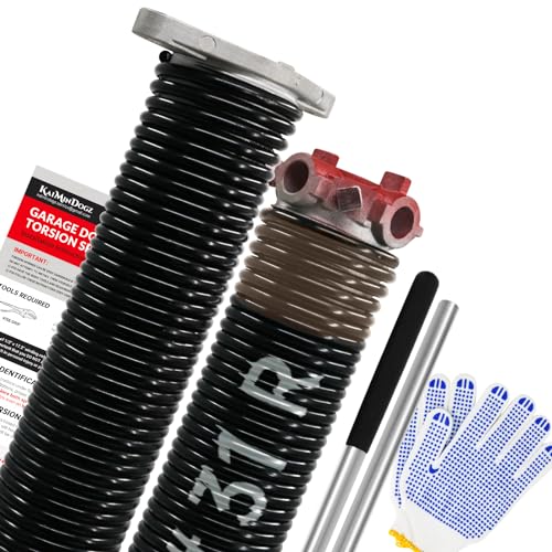 Pair of 1.75" Garage Door Torsion Springs Set with Non (0.234X1.75"X31")