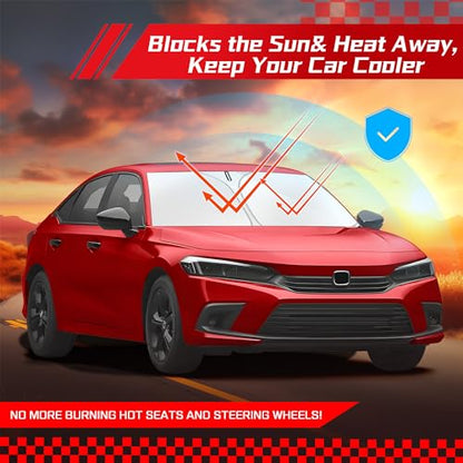 Windshield Sun Shade for Honda Civic 11th Gen 2022 (for Honda Civic 2022-2026 2027)