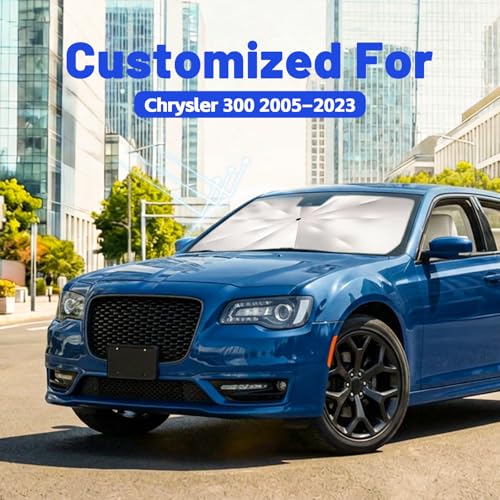 Car Windshield Sun Shade Umbrella for Chrysler 300 2005 (For Chrysler 300 2005-2023)