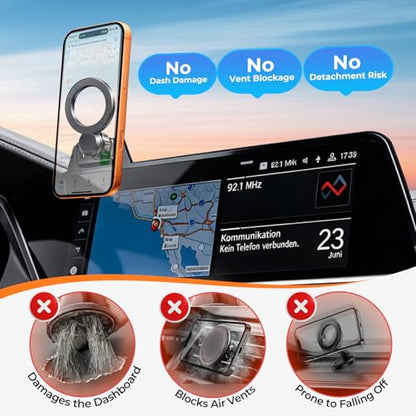 Car Phone Holder for BMW X5 2019 (Fit for 19-23 X5 & 20-23 X6 & 19-22 X7, 12.3-Inch)