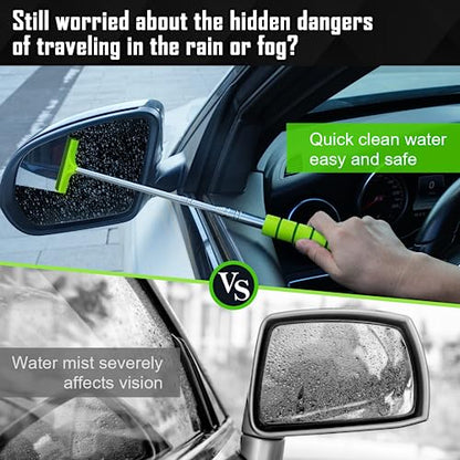 Side Mirror Squeegee (Upgrade Black and Green)