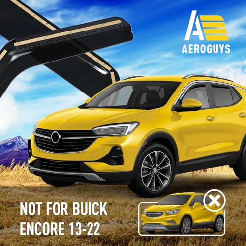Extra Durable Window Deflectors in (For Buick Encore GX 20-26)