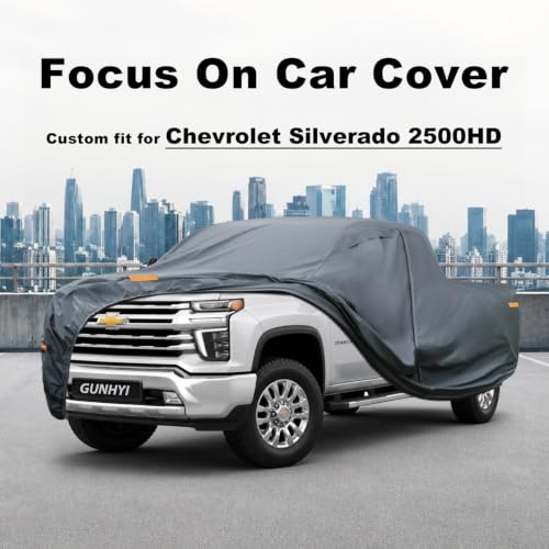 Premium Truck Cover Custom Fit Chevrolet Silverado 2500HD (06 Chevrolet / 6.25 Silverado 2500HD/3500HD Crew Cab Short Bed)