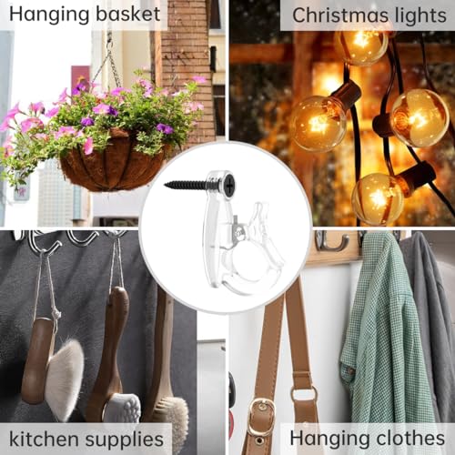 Light Hanger Hooks (Clear)