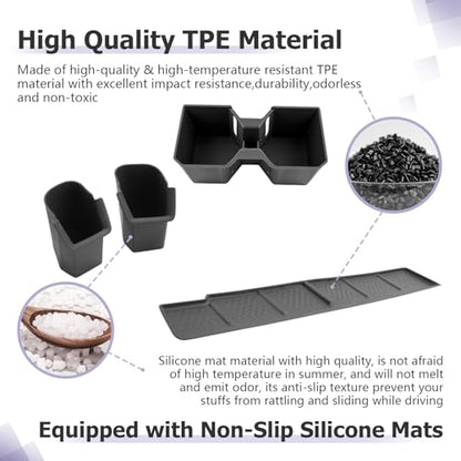 2025 4Runner Accessories Compatible with 2025 Toyota 4Runner Center Console Cup Holder