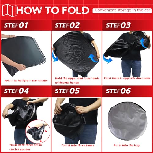Windshield Sun Shade for 2023 (for 2023-2026 Mazda CX50 CX-50)