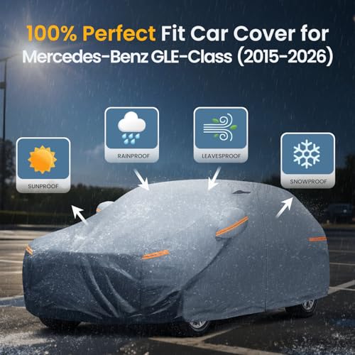 Waterproof Mercedes (SUV Car Cover / Custom Fit Mercedes Benz GLE)