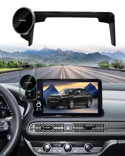 15W Magnetic Charger Phone Holder for Honda CR (Magnetic Wireless Charger / CRV/HRV/Pilot 2023-2026 (7/9 inch screen))