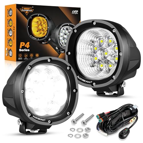P4 Series 4 Inch LED Pod Lights (P4 Series-White Flood Beam)