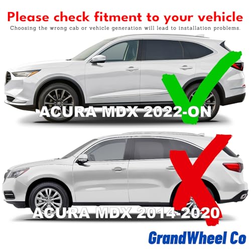 Window Deflectors Smoke Tinted in (For MDX 22-26)