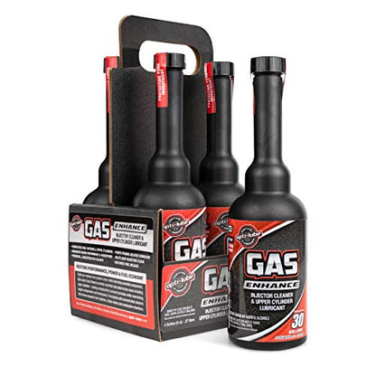 GAS ENHANCE FUEL ADDITIVE (4 Count (Pack of 1))