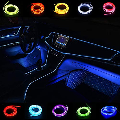 El Wire Neon Light Car Interior LED Lights