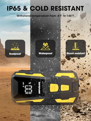 5000A Jump Starter (Yellow)