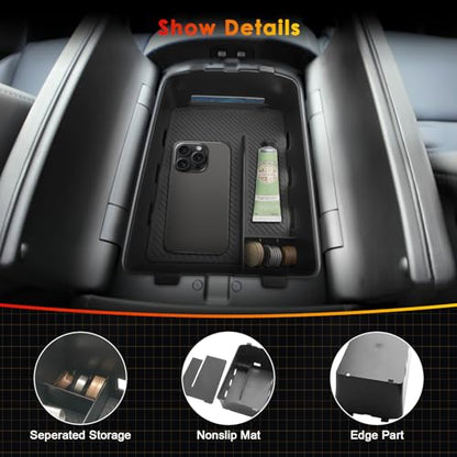 for 2026 Hyundai Palisade Center Console Organizer ONLY for 2026 Palisade Hybrid Calligraphy 7