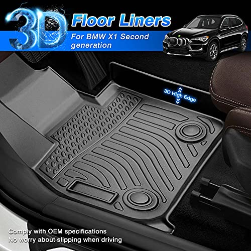 Custom Fit for Floor Mats BMW X1 F48 2016