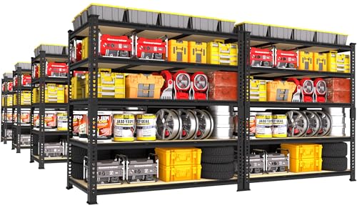 3250 LBS Heavy Duty Garage Storage Shelves Adjustable Shelf (48" W x 24" D x 72" H)