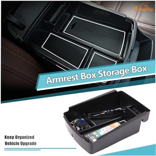 Car Armrest Box Storage Box Compatible with Kia Sorento 2016 2017 2018 2019 2020 (Armrest Box Storage Box)