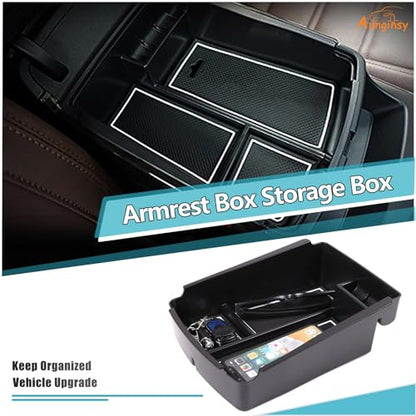 Car Armrest Box Storage Box Compatible with Kia Sorento 2016 2017 2018 2019 2020 (Armrest Box Storage Box)