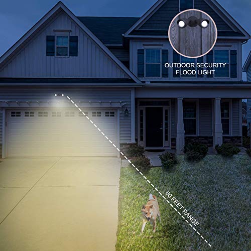 Flood Lights Outdoor (Black / 3000K)
